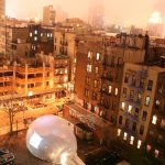 Invited by Storefront for Art and Architecture, Raumlabor’s Spacebuster was developed and designed to explore the qualities and possibilities of public space in New York City. Spacebuster interacts with the architectural and the social space and its conditions. It opens urban space for temporary collective uses. Photo: Christoph Franz